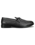 Paragon Men's Black Formal Loafer Shoes | Cushioned Sole & Sturdy Construction