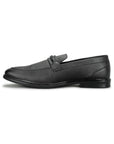 Paragon Men's Black Formal Loafer Shoes | Cushioned Sole & Sturdy Construction