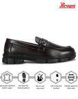 Paragon Men's Formal Slip On Style Moccasin| Durable, Sturdy Outdoor Wear