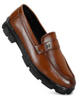 Paragon Men's Formal Slip On Style Moccasin| Durable, Sturdy Outdoor Wear