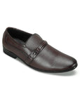 Paragon Men's Brown Formal Loafer Shoes | Cushioned Sole & Sturdy Construction