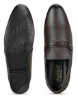 Paragon Men's Brown Formal Loafer Shoes | Cushioned Sole & Sturdy Construction