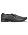 Paragon Men's Black Formal Loafer Shoes | Cushioned Sole & Sturdy Construction