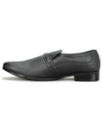 Paragon Men's Black Formal Loafer Shoes | Cushioned Sole & Sturdy Construction