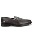 Paragon Men's Slip On Brown Formal Shoes | Durable, Sturdy Outdoor Wear