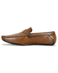 Paragon Men's Tan Formal Loafer Shoes | Cushioned Sole & Sturdy Construction