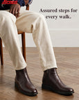 Paragon Men Chelsea Ankle Boots Comfortable Round Toe for Daily Wear