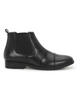 Paragon Men Chelsea Ankle Boots Comfortable Cap Toe for Daily Wear
