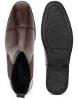 Paragon Men Chelsea Ankle Boots Comfortable Cap Toe for Daily Wear