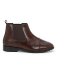 Paragon Men Chelsea Ankle Boots Comfortable Cap Toe for Daily Wear
