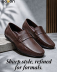 Eeken Men Formal Shoes Slip On All Day Office wear