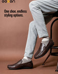 Eeken Men Formal Shoes Slip On All Day Office wear