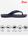 Paragon EVK1129G Men Stylish Lightweight Flipflops | Casual & Comfortable Daily-wear Slippers for Indoor & Outdoor | For Everyday Use