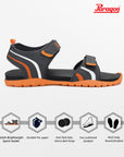 Paragon Blot K1423G Men Stylish Sandals | Comfortable Sandals for Daily Outdoor Use | Casual Formal Sandals with Cushioned Soles