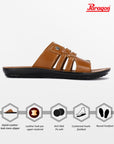 Paragon PUK2228G Men Stylish Sandals | Comfortable Sandals for Daily Outdoor Use | Casual Formal Sandals with Cushioned Soles