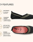 Paragon Women's Bow Ethnic Design | Soft Cushioned & Lightweight | Slip-On Flats