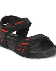 Eeken KESDGO4510 Black Daily Wear Sandals For Men