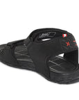 Eeken KESDGO4510 Black Daily Wear Sandals For Men