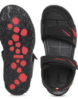 Eeken KESDGO4510 Black Daily Wear Sandals For Men