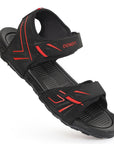 Eeken KESDGO4510 Black Daily Wear Sandals For Men
