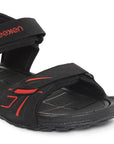 Eeken KESDGO4510 Black Daily Wear Sandals For Men