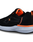 Eeken KESHGIA105 Black And Orange Lightweight Anti-Skid Walking Shoes For Men