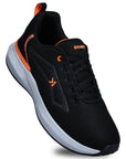 Eeken KESHGIA105 Black And Orange Lightweight Anti-Skid Walking Shoes For Men
