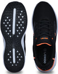 Eeken KESHGIA105 Black And Orange Lightweight Anti-Skid Walking Shoes For Men