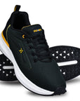 Eeken KESHGIA105 Forest Green And Yellow Lightweight Anti-Skid Walking Shoes For Men