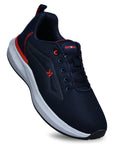 Eeken KESHGIA105 Navy Blue And Red Lightweight Anti-Skid Walking Shoes For Men