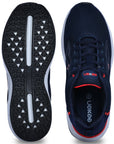 Eeken KESHGIA105 Navy Blue And Red Lightweight Anti-Skid Walking Shoes For Men