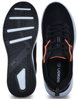Eeken KESHGIA114 Black Lightweight Soft Cushioned Walking Shoes For Men