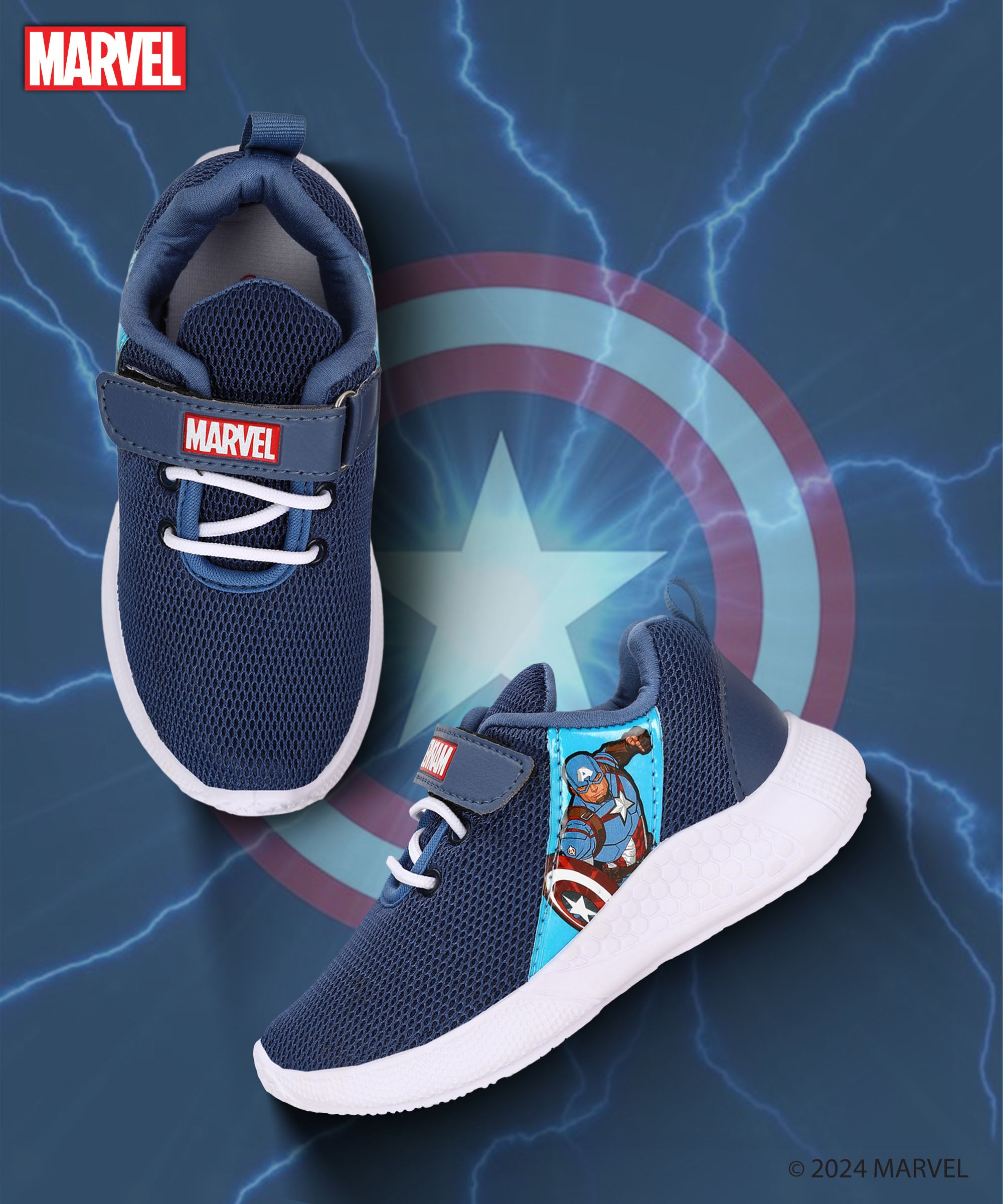 Marvel Captain America MK8011K Kids' Casual Shoes Comfortable