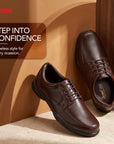 Paragon Men's Brown Formal Slip On Shoes Durable Sturdy Outdoor Wear