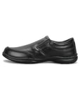 Paragon Men's Black Formal Slip On Style Loafers Durable Sturdy Office Wear