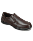 Paragon Men's Brown Formal Slip On Style Loafers Durable Sturdy Office Wear
