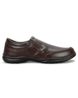 Paragon Men's Brown Formal Slip On Style Loafers Durable Sturdy Office Wear