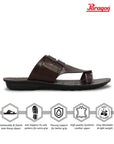 Paragon Men's Slip-on Sandals for Men | Comfortable Sole & Durable