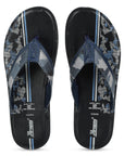Paragon Men's Slip-on Blue Sandals for Men | Comfortable Sole & Durable