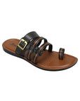 Paragon Men’s Stylish Sandals | Cushioned Footbed, Adjustable Buckle & Strong Grip Sole