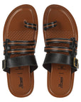 Paragon Men’s Stylish Sandals | Cushioned Footbed, Adjustable Buckle & Strong Grip Sole