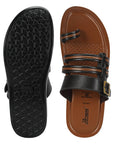 Paragon Men’s Stylish Sandals | Cushioned Footbed, Adjustable Buckle & Strong Grip Sole