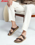 Paragon Men Casual Comfort Sandals Toe Loop Lightweight Daily Outdoor Wear