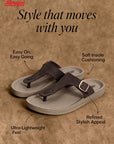 Paragon Men T Strap Sandals Comfortable Toe Post Lightweight for Daily Use