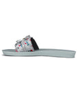 Paragon Women's Grey Sliders with Cushioned Sole for Everyday Use