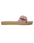 Paragon PUK7025L Womens Pink-Grey Sliders with Cushioned Sole for Everyday Use