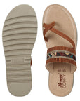 Paragon Women’s Slip-On Flat Sandals | Lightweight Sandals with Cushioned Footbed & Strong Grip Sole