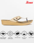 Paragon  PUK7008L Women Sandals | Casual & Formal Sandals | Stylish, Comfortable & Durable | For Daily & Occasion Wear