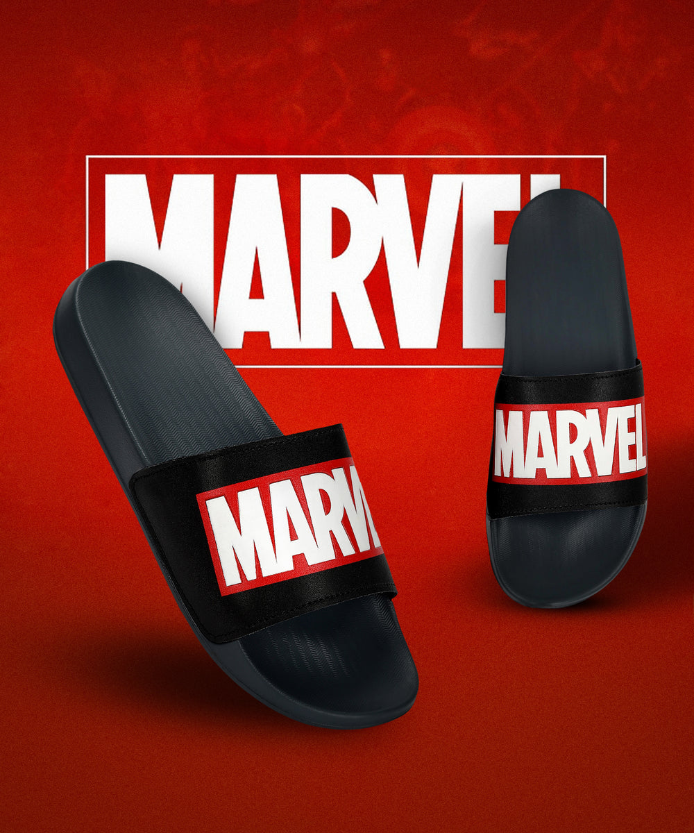 marvel flip flops