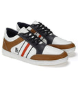 Paragon K1028G Men Casual Shoes | Stylish Walking Outdoor Shoes for Everyday Wear | Smart & Trendy Design | Comfortable Cushioned Soles White